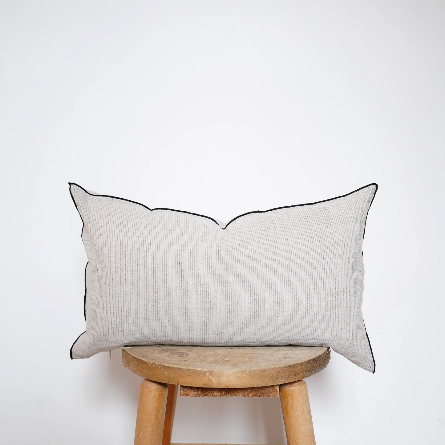 Pinstripe Linen & Cotton Pillow COVER