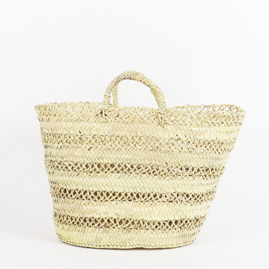 Nia Straw French Basket Market Bag