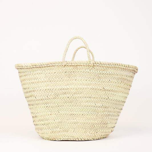 Straw Bag - Small French Market Basket – Muz & Rose