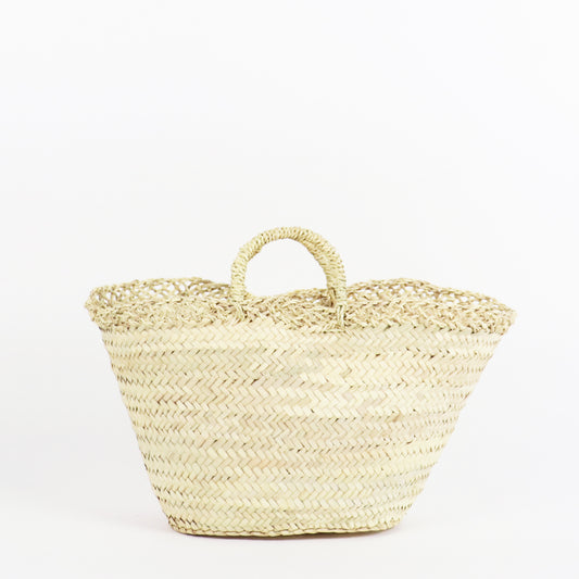 Socco Albufeira French Straw Basket - natural